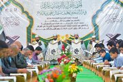 إقامة ختمة قرآنية رمضانية في مزار الصحابي سلمان المحمّدي ببغداد