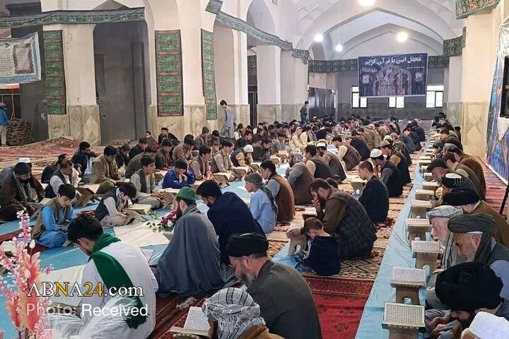 Photos: Quran Recitation Ceremony at Imamzadeh Yahya in Afghanistan