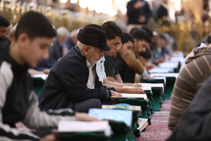 Informe fotográfico | Tercer día de la recitación coránica de Ramadán en el santuario de Abu al-Fadl al-Abbas