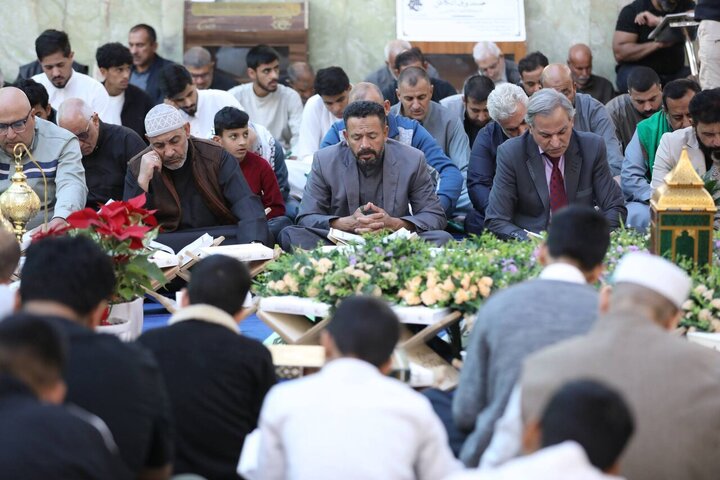 Informe fotográfico | Tercer día de la recitación coránica de Ramadán en el santuario de Abu al-Fadl al-Abbas