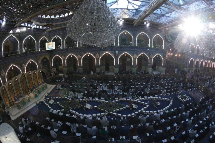 Informe fotográfico | Tercer día de la recitación coránica de Ramadán en el santuario de Abu al-Fadl al-Abbas