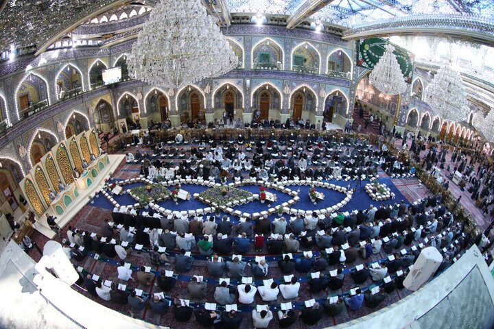 Informe fotográfico | Tercer día de la recitación coránica de Ramadán en el santuario de Abu al-Fadl al-Abbas
