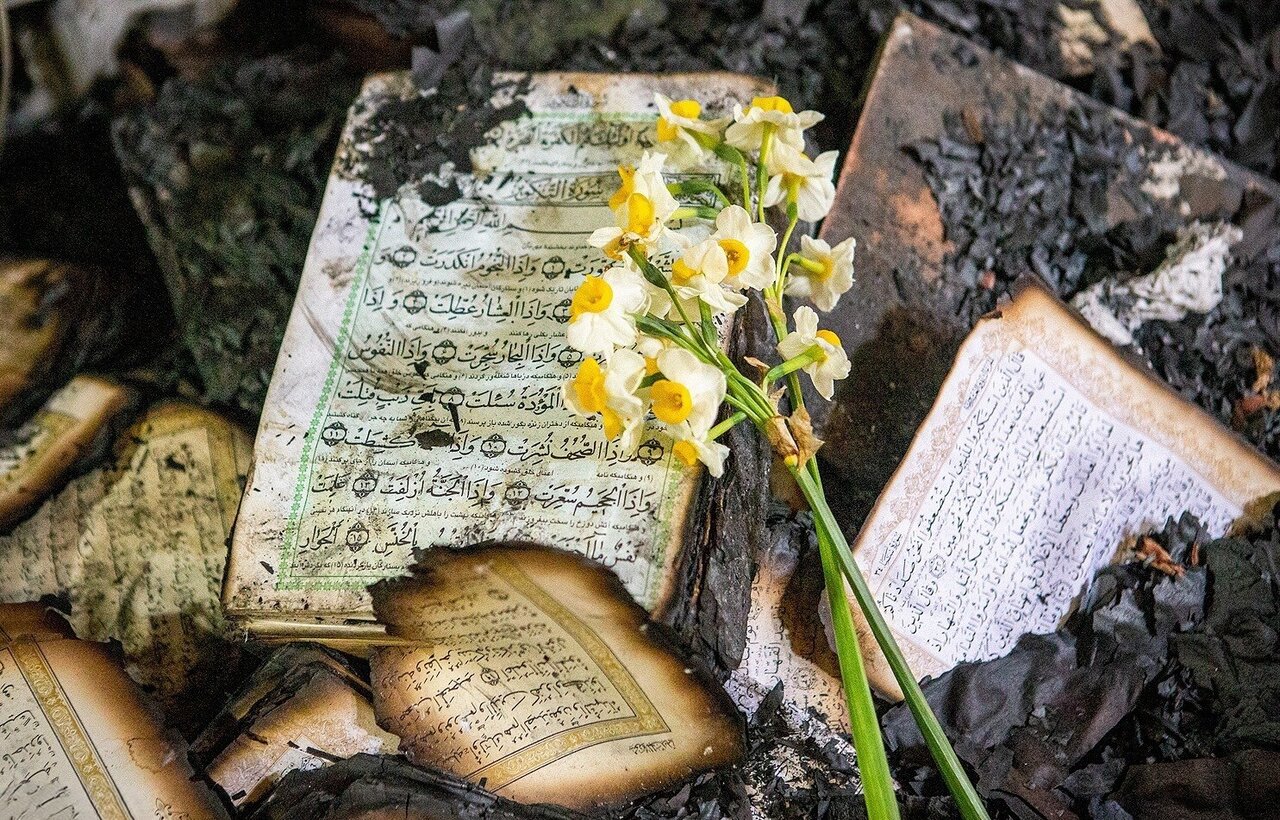 پویش تأمین قرآن برای مساجد خسارت‌دیده در حوادث اخیر