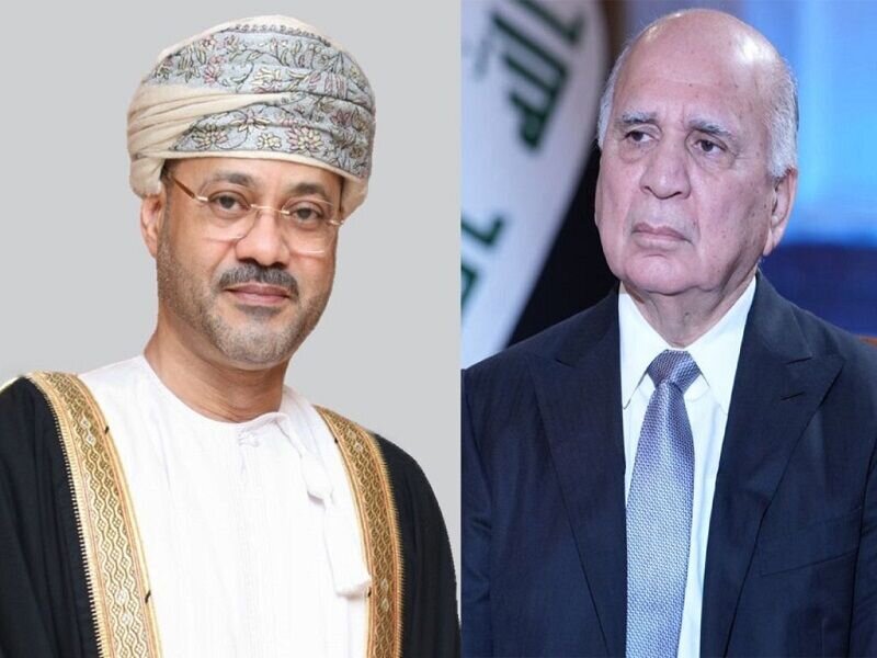 وزيرا خارجية العراق وعُمان: ضرورة إنجاح مسار المفاوضات بين واشنطن وطهران
