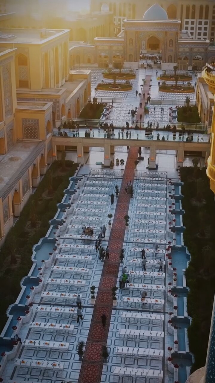 Video | Pagdaraos ng Handaan ng Iftar araw-araw sa Dambana ni Imam Ali (Sumakaniya nawa ang Kapayapaan)