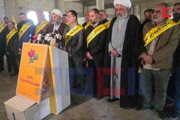 تقرير مصور/ توزيع 1000 حصة غذائية في مجمع المحقق الكركي ببلدة الكرك - زحلة اللبناني بمناسبة رمضان المبارك