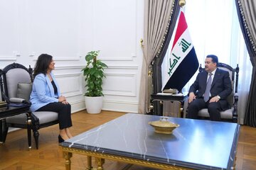 السودانی بر حمایت قاطع عراق از حقوق ملت فلسطین تأکید کرد/ قدردانی سفیر فلسطین از حمایت مستمر بغداد