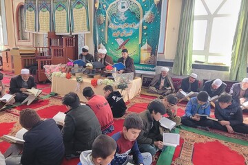 عکس خبری | جزءخوانی قرآن کریم در پایتخت افغانستان