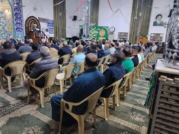 تصاویر | محفل انس با قرآن در البیاع بغداد به مناسبت ماه ضیافت الهی