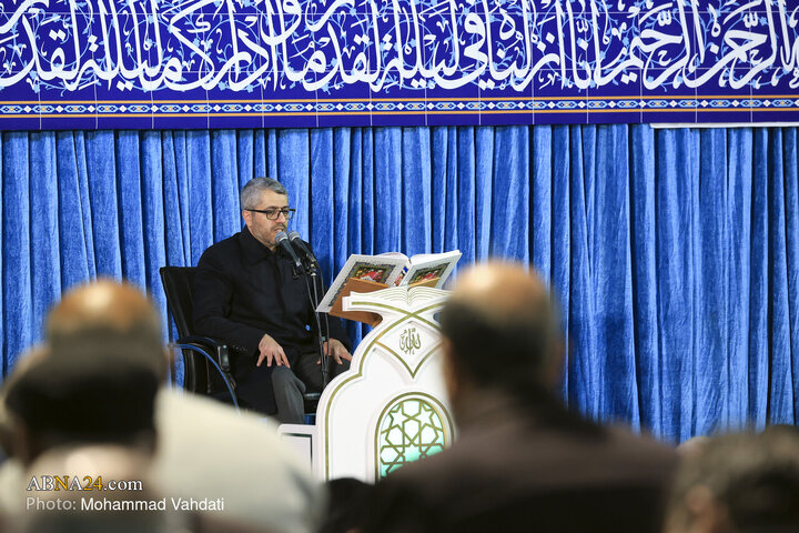 تقرير مصور/ ختمة قرآنية رمضانية في حرم "عبد العظيم الحسيني" (ع) بمدينة ري الايرانية