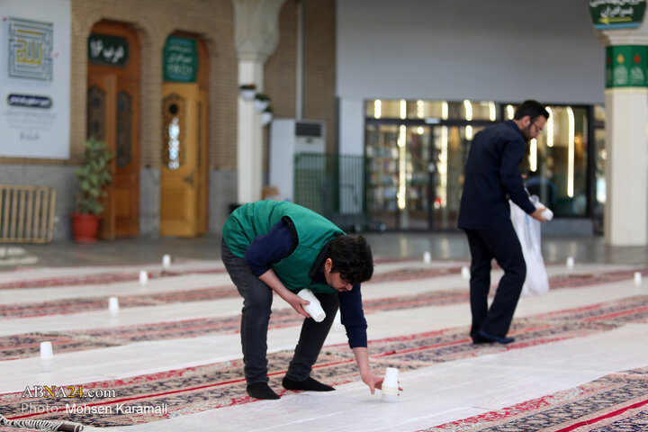 تقرير مصور/ مضيف العتبة المعصومية المقدسة بقم يواصل بإستضافة الصائمين