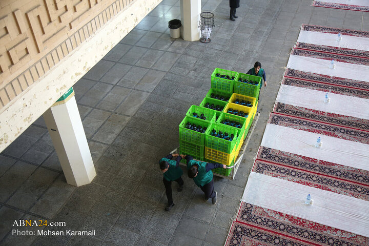 تقرير مصور/ مضيف العتبة المعصومية المقدسة بقم يواصل بإستضافة الصائمين