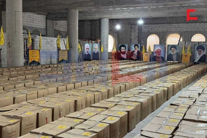 تقرير مصور/ توزيع 1000 حصة غذائية في مجمع المحقق الكركي ببلدة الكرك - زحلة اللبناني بمناسبة رمضان المبارك