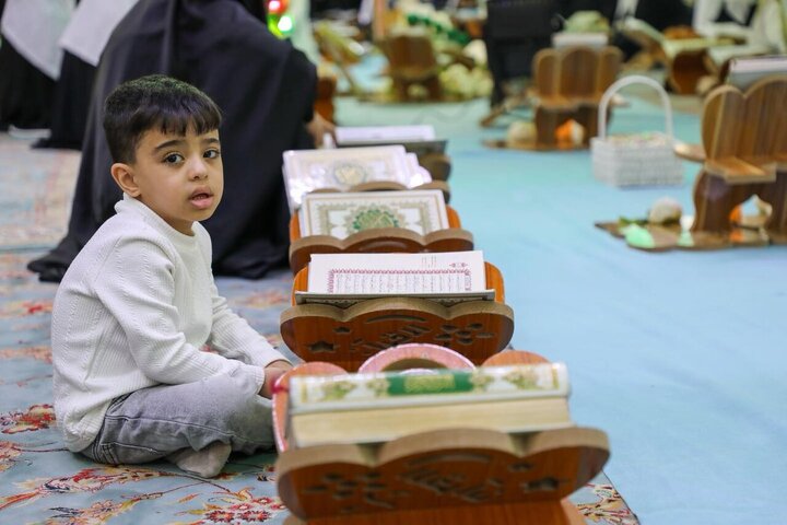 Informe fotográfico | Programa diario femenino de recitación coránica en Ramadán en el Santuario Sagrado del Imam Huséin (P)