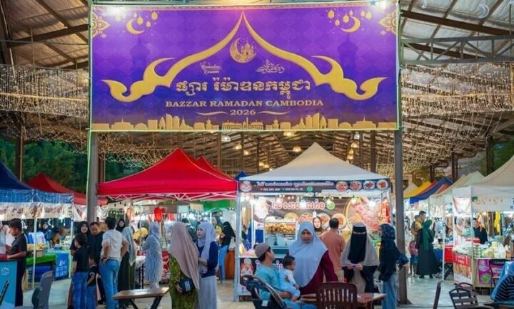 بازار ماه مبارک رمضان در کامبوج، جذابیتی دوچندان برای این کشور