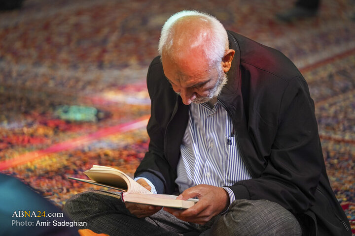 مراسم جزءخوانی و ترتیل خوانی قرآن کریم در حرم مطهر حضرت شاهچراغ (ع)