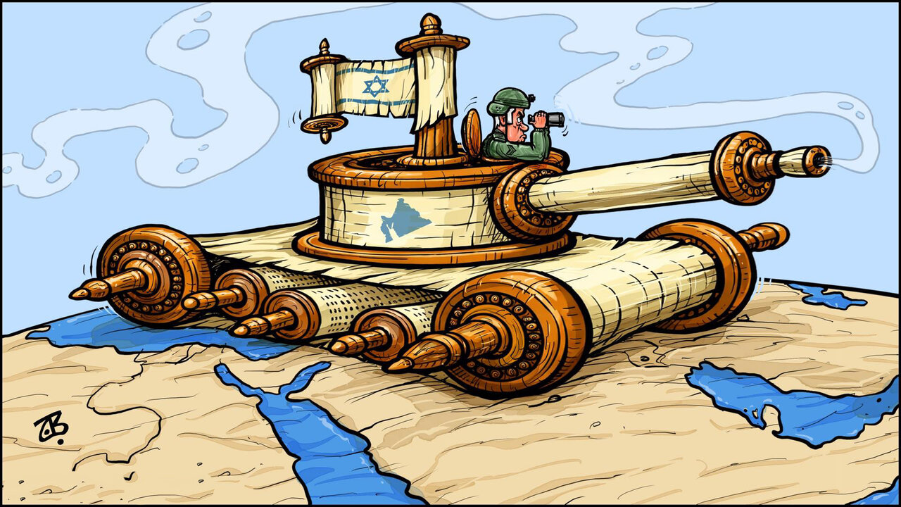 Cartoon: Greater Israel!