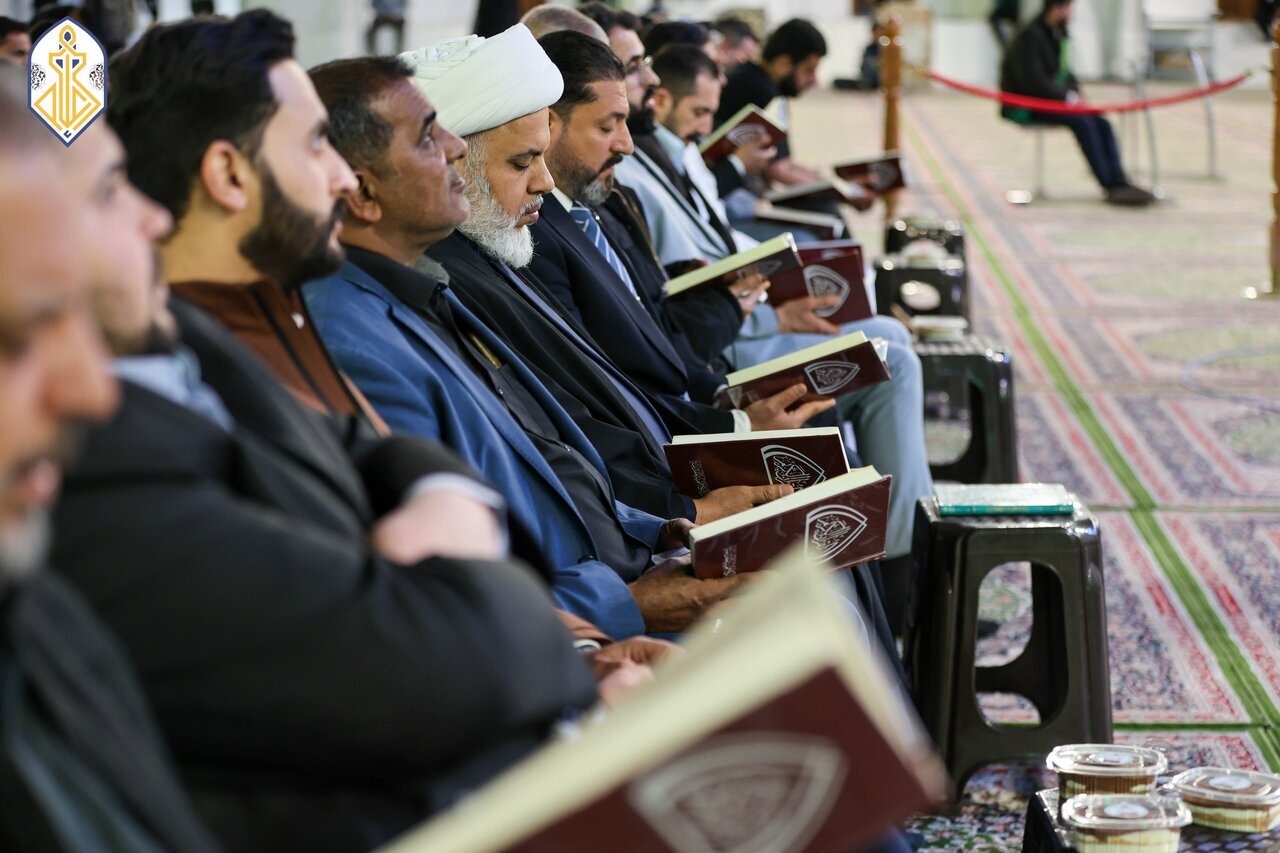 تصاویر | همزمان با ماه مبارک؛ حرم امامین کاظمین(ع) میزبان جلسات معنوی قرآنی