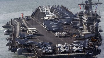 استقرار بیش از ۳۰۰ هواپیمای نظامی در پایگاه‌های واشنگتن در خاورمیانه