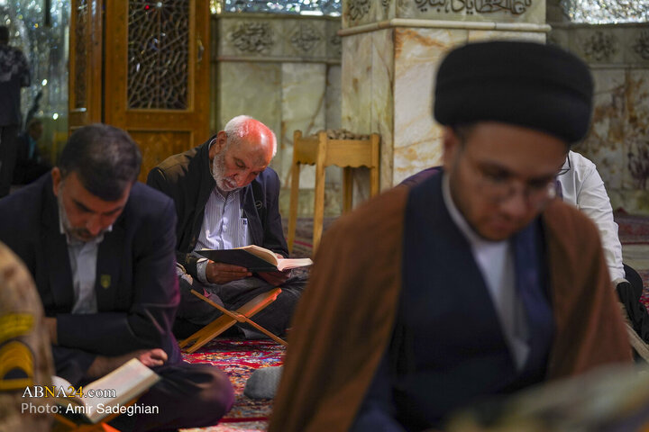 تقرير مصور/ ختمة القرآن الكريم خلال شهر رمضان المبارك في حرم "شاه جراغ" (ع) بمدينة شيراز