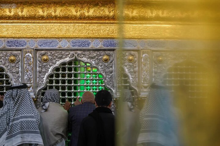 تصاویر/ حال و هوای حرم امام علی(ع) در ماه رمضان