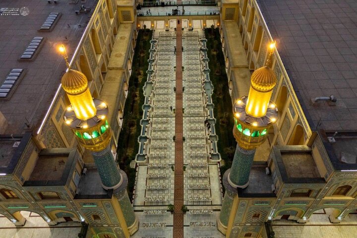 تصاویر/ حال و هوای حرم امام علی(ع) در ماه رمضان