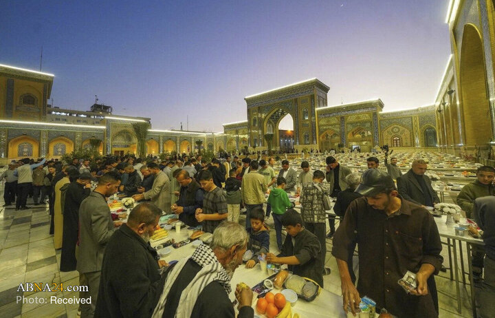 Foto / Mübarek Ramazan Ayında İmam Ali'nin (a.s) Haremi Şerifinden Kareler