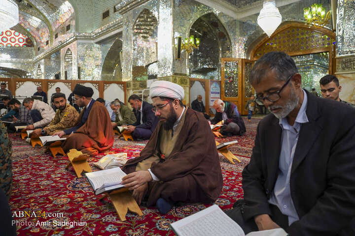 Foto / Şah Çerağ'ın (a.s) Hareminde Kuran Cüzü Okuma Programından Kareler