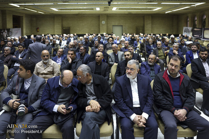 مراسم ترحیم مرحوم محمد قمی با حضور رئیس جمهور