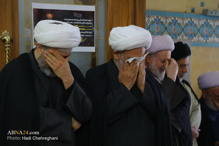 مراسم ترحیم مرحوم محمد قمی