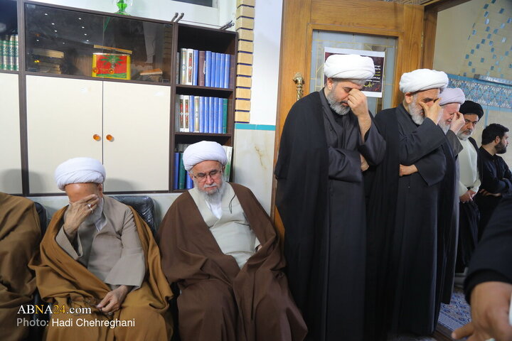 مراسم ترحیم مرحوم محمد قمی