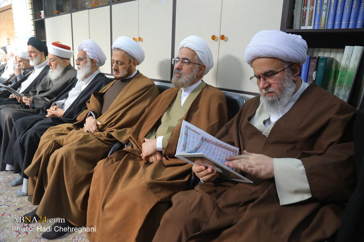 مراسم ترحیم مرحوم محمد قمی