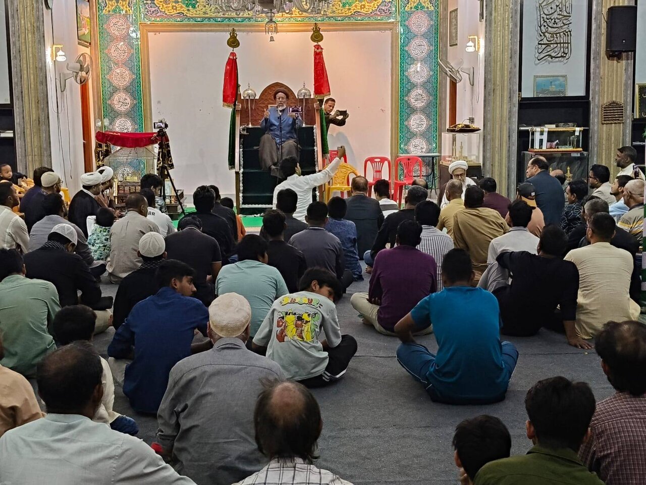 سفیر ایران در داکا در مجلس یادبود مرحوم حجت‌الاسلام اشرف‌العالم حضور یافت + عکس