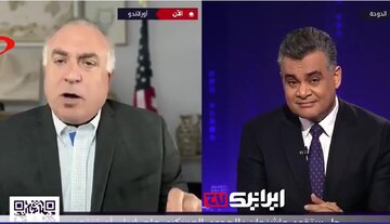 فيديو | مذيع قناة الجزيرة يكشف كذب وتزوير احد المحاورين حول إيران