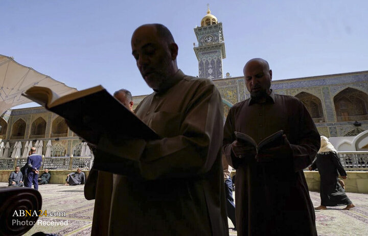 تقرير مصور/ زوار أمير المؤمنين (ع) في أجواء شهر رمضان المبارك