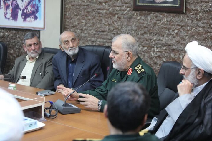 گزارش تصویری/ محفل انس و الفت پیشکسوتان نمایندگی ولی فقیه در سپاه