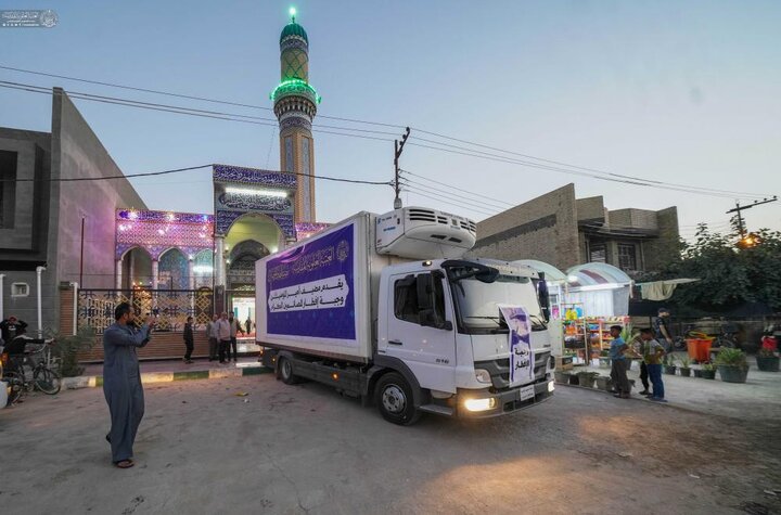 تقرير مصور/ مضيف العتبة العسكرية يطلق حملة إفطار الصائمين في محافظات العراق