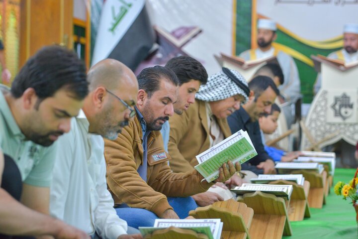 تقرير مصور/ تنظيم ختمات قرآنية رمضانية في بغداد وبابل والديوانية برعاية المَجمَع العلميّ للقرآن الكريم