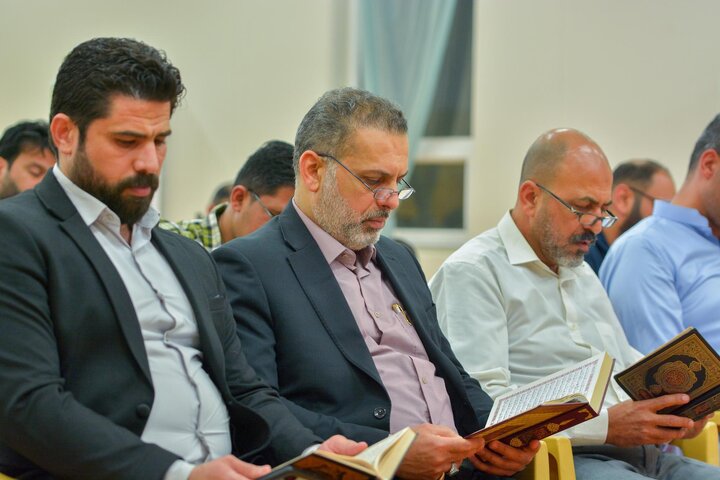 تقرير مصور/ تنظيم ختمات قرآنية رمضانية في بغداد وبابل والديوانية برعاية المَجمَع العلميّ للقرآن الكريم