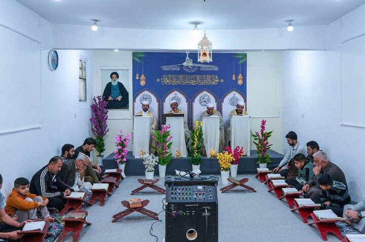 تقرير مصور/ تنظيم ختمات قرآنية رمضانية في بغداد وبابل والديوانية برعاية المَجمَع العلميّ للقرآن الكريم