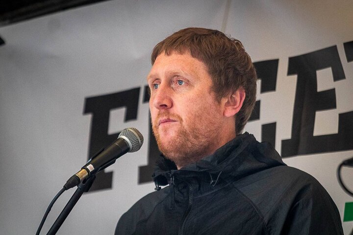 Informe fotográfico | Manifestantes instan al Gobierno irlandés a poner fin a su complicidad en el genocidio de Israel en Gaza