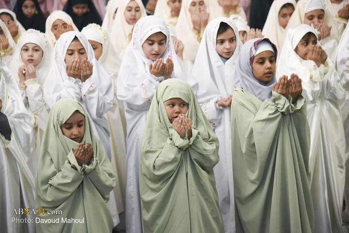 Informe fotográfico | Banquete de iftar para las niñas primerizas en el ayuno en el Santuario del Imán Reza