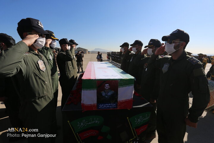 مراسم تشیع شهدای حادثه سقوط بالگرد هوانیروز - اصفهان