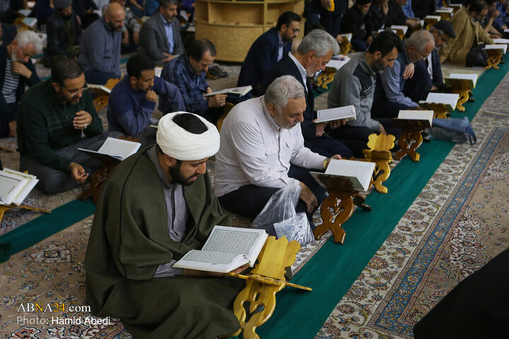 Foto / Hz Fatıma Masume'nin (s.a) Haremi Şerifinde Kuran Cüzü Okunmasından Kareler