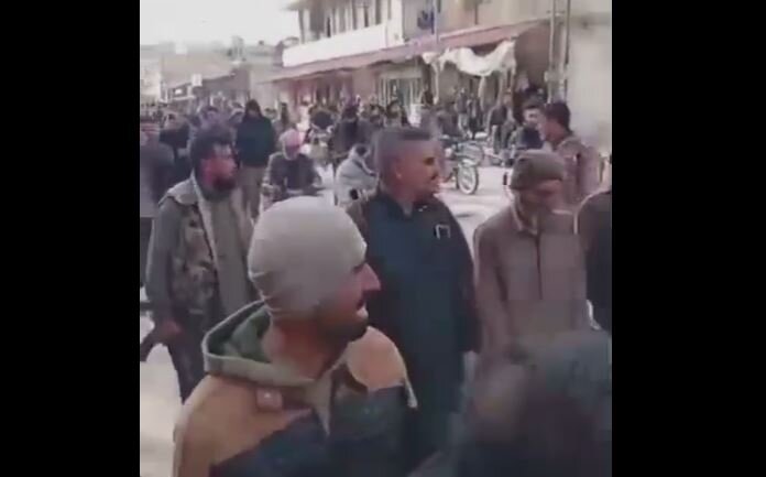 اعتراضات در «رأس‌العین» سوریه در محکومیت بازگشت آوارگان بدون تضمین‌های امنیتی + ویدیو