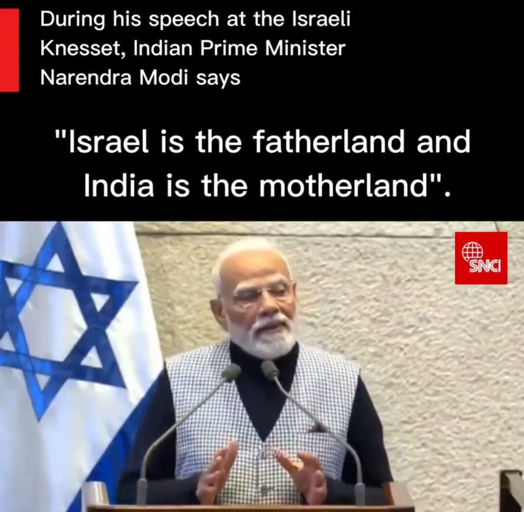 Video | Isang Espesyal na Pagbubukas ng Inumin ng Punong Ministro ng India para kay Netanyahu: Ang Israel ang Lupang Pinagmulan ng Ama at ang India an