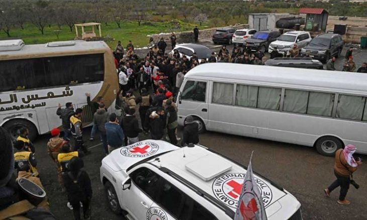 ۸۶ اسیر، بین دولت سوریه و گروههای دروزی در سویدا مبادله شدند + عکس