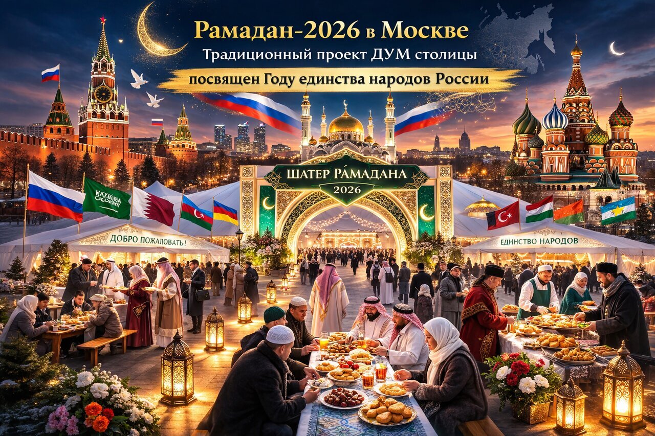 মস্কোতে ২০২৬ সালের রমজান; রাশিয়ার রাজধানীতে মুসলমানদের ধর্মীয় প্রশাসনের প্রকল্প