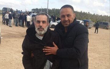 ویدیو | آزادی اسیر فلسطینی پس از ۲۴ سال تحمل حبس