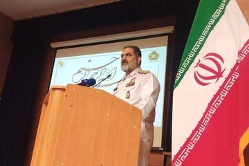 قائد القوة البحریة: حضور الاسطول الـ103 في المياه الدولية يحمل رسالة اقتدار للعالم